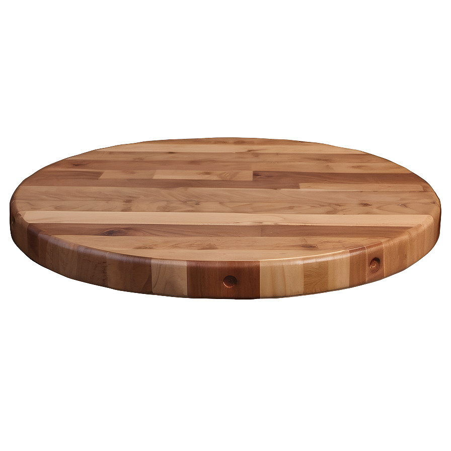 Butcher Block Wood Board Png 06212024