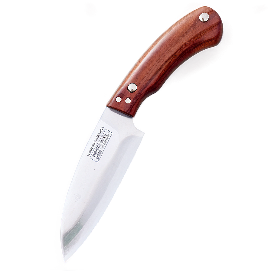 Butcher Knife With Ergonomic Handle Png 31