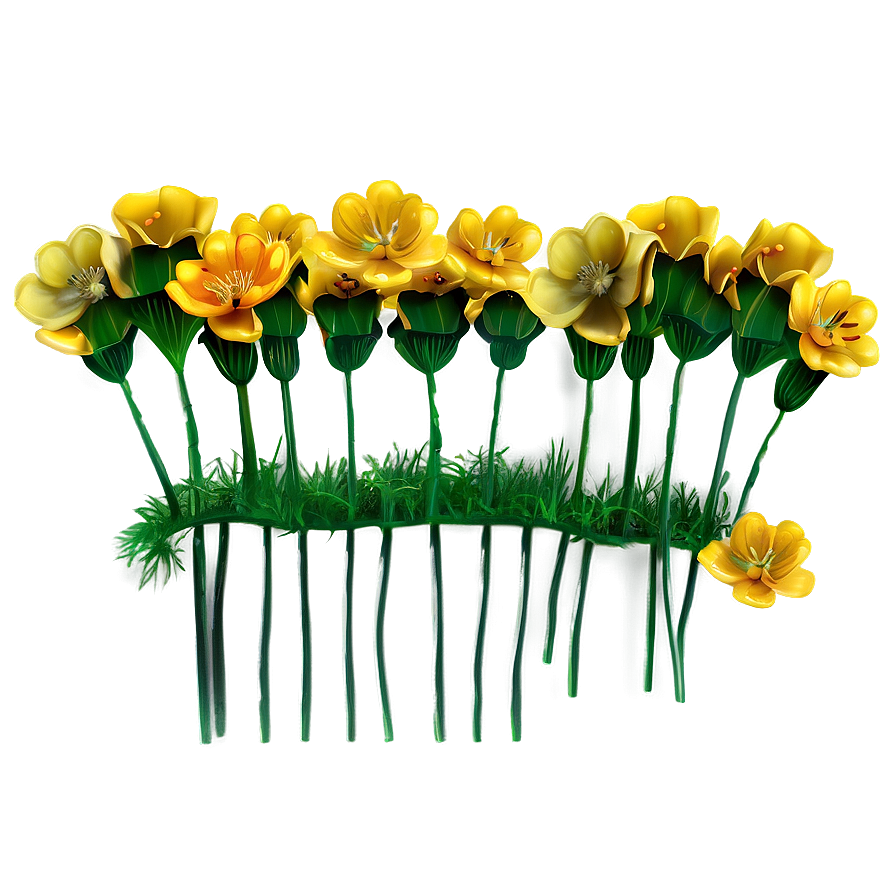 Buttercup Meadow Scene Png Ypp60