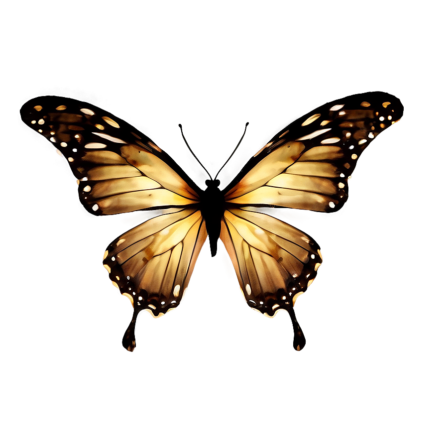 Butterfly And Stars Png 64