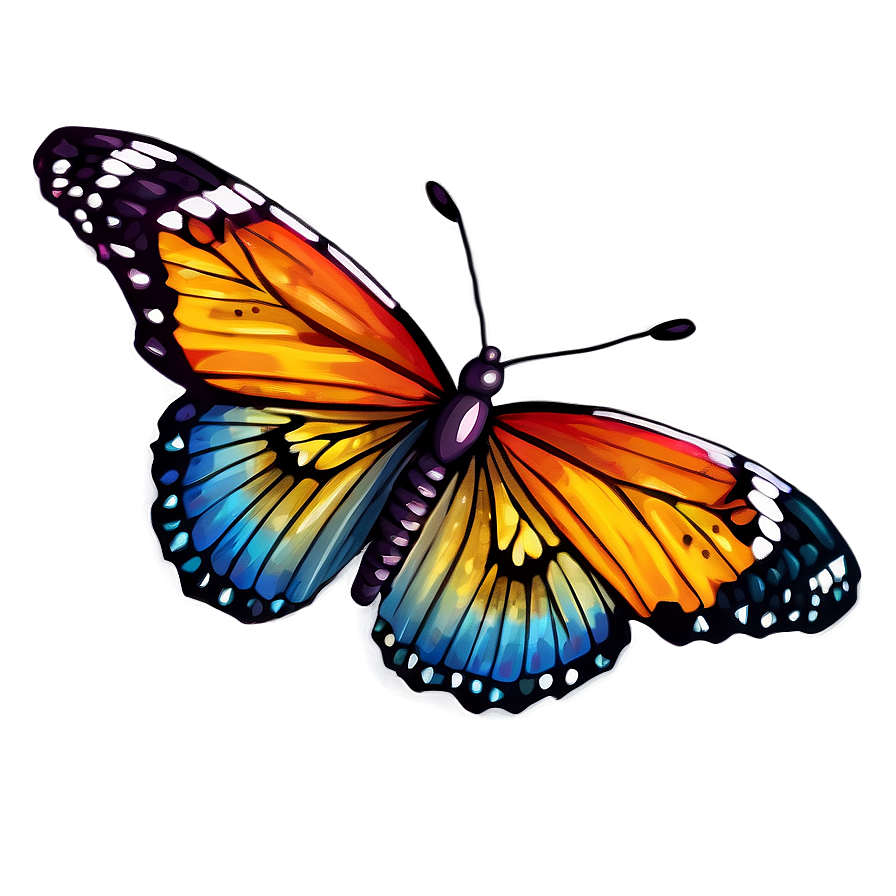 Butterfly Illustrations Png Ivf