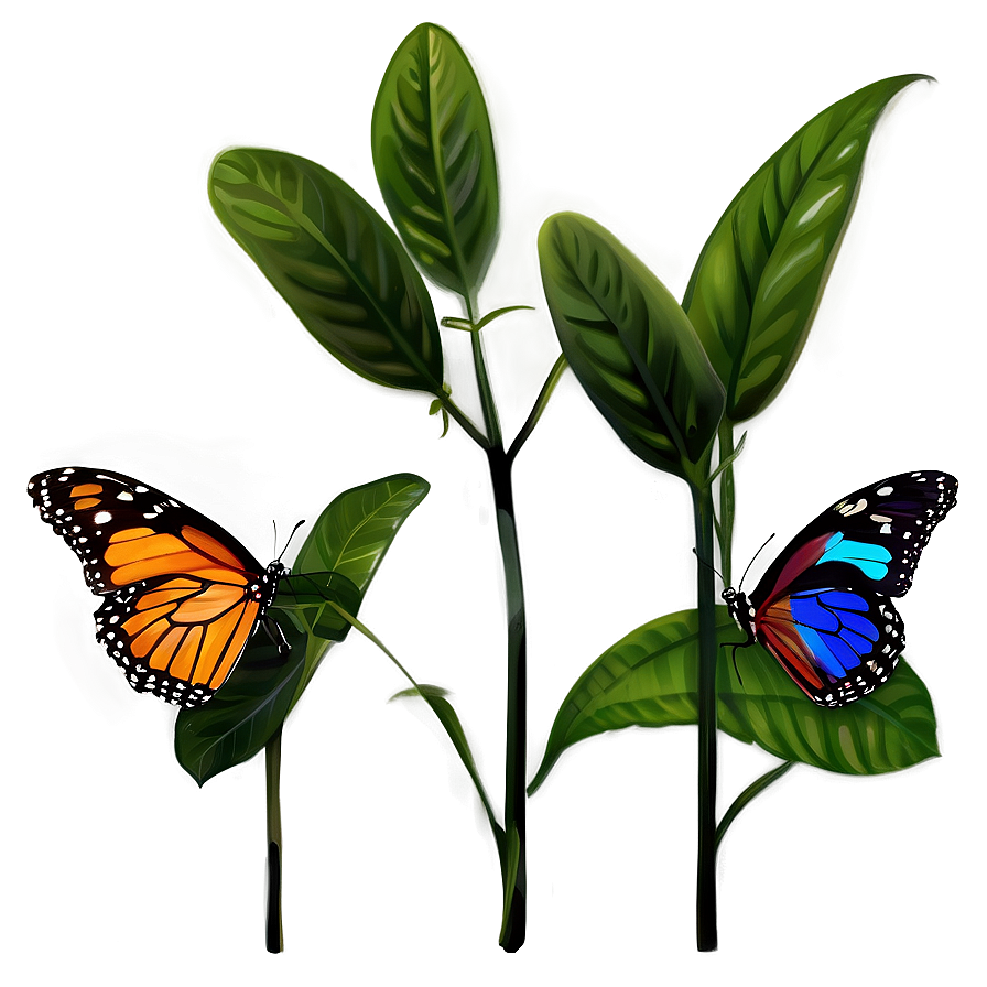 Butterfly In Nature Png 76