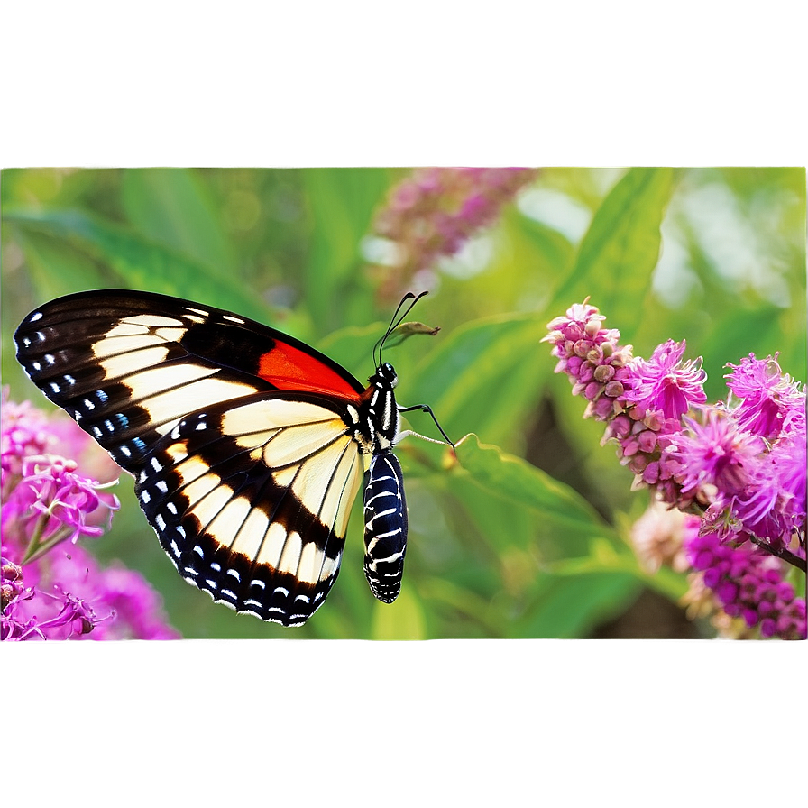 Butterfly In Nature Png Pvi49