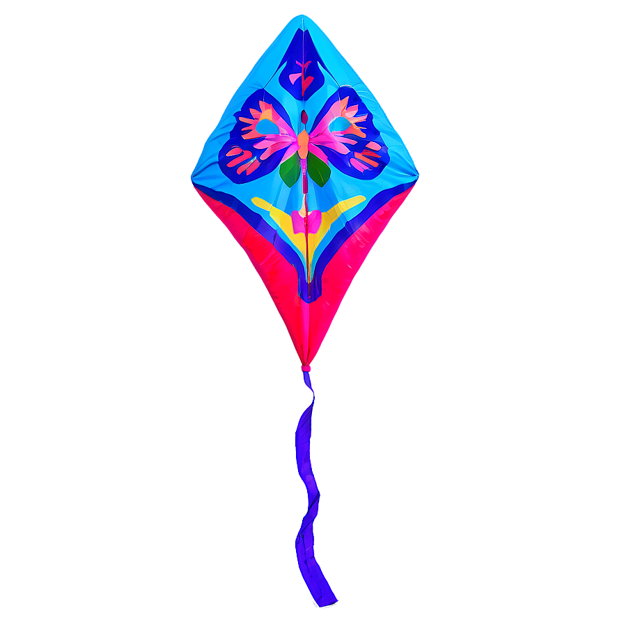 Butterfly Kite In Field Png Fum