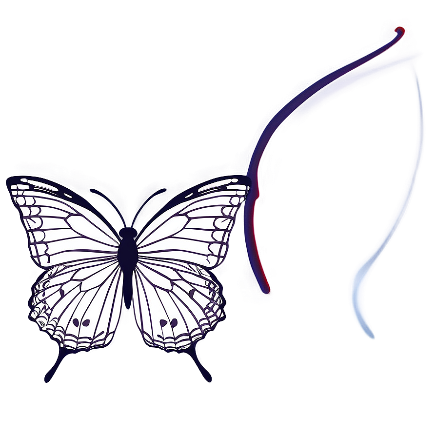 Butterfly Outline For Adults Png Xpn28