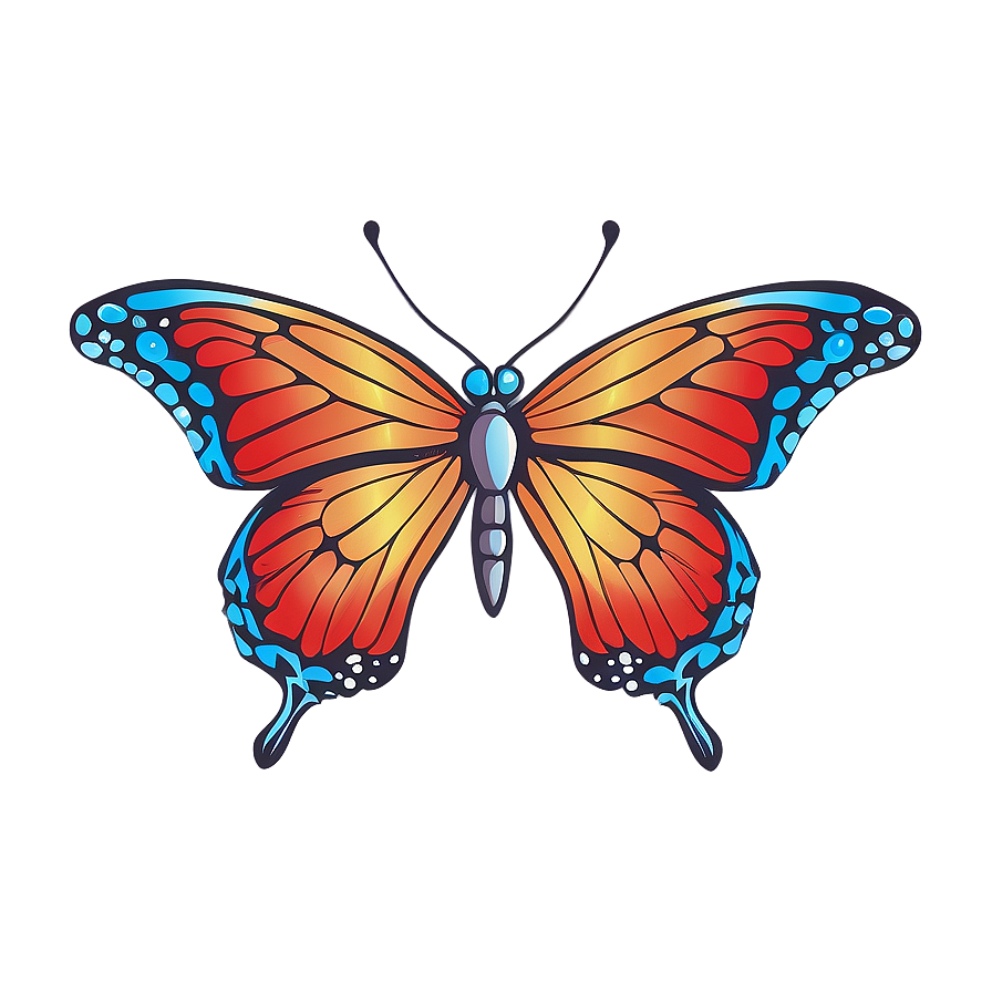 Butterfly Outline For Coloring Png 35