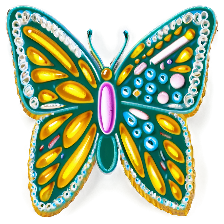 Butterfly Outline For Embroidery Png 05252024