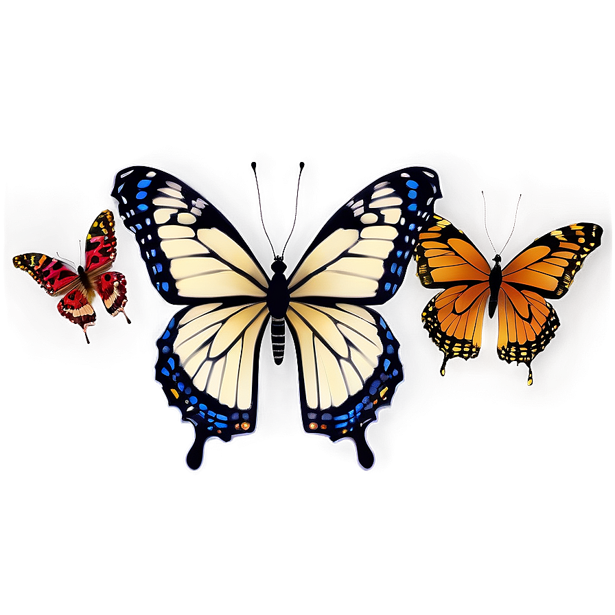 Butterfly Shapes Png 57