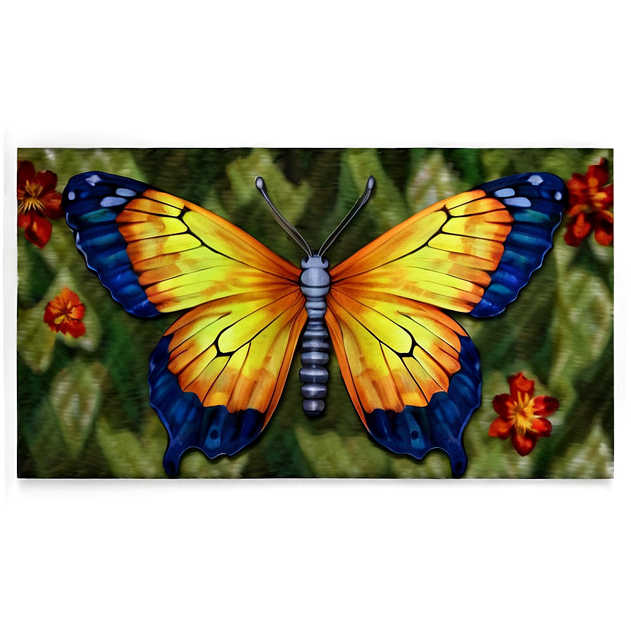 Butterfly Tapestry Png Bjs36