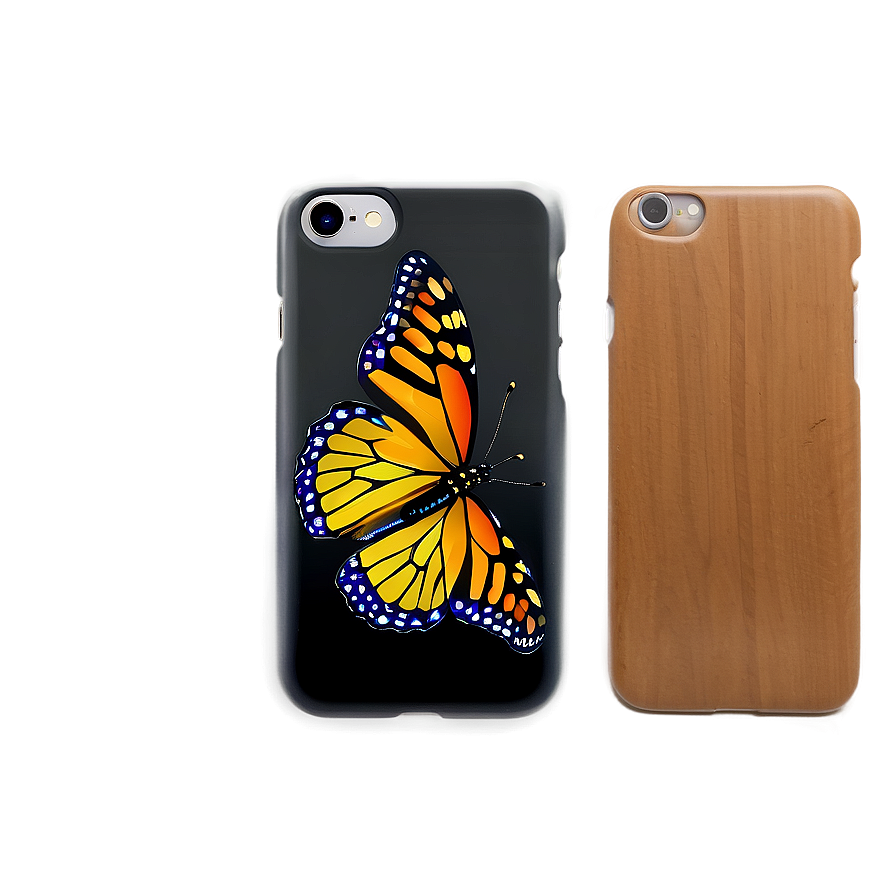 Butterfly Wing Phone Case Png Iea