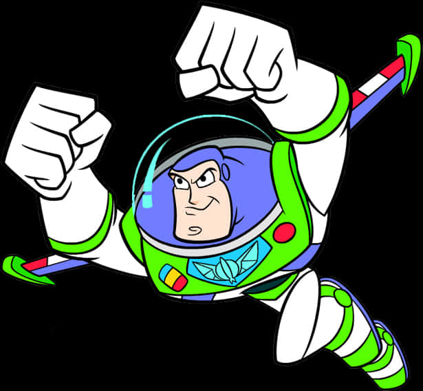 Buzz Lightyear Action Pose