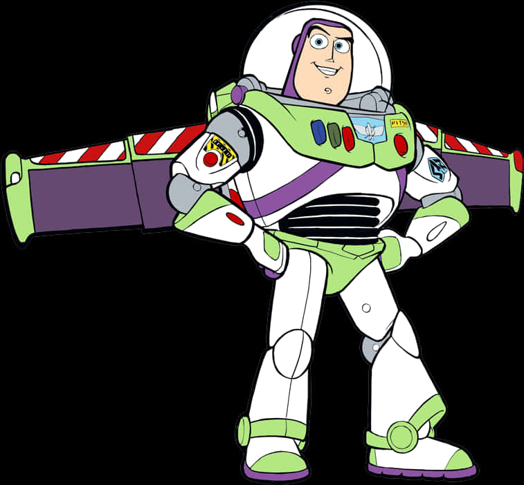 Buzz Lightyear Action Pose