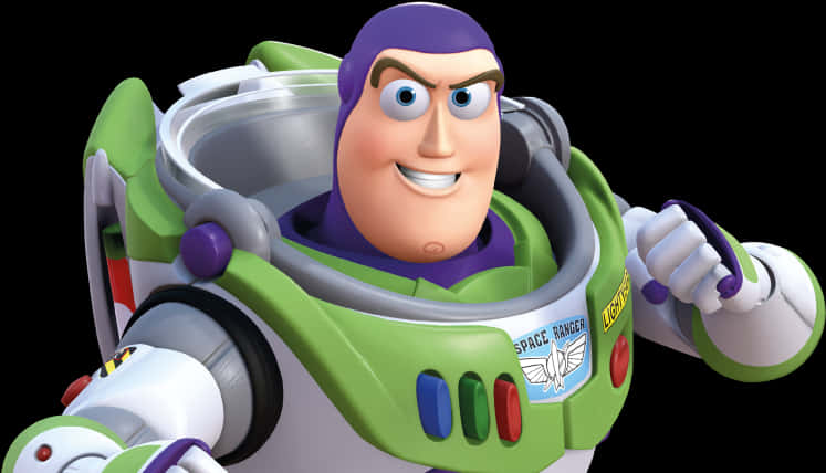 Buzz Lightyear Smiling Portrait