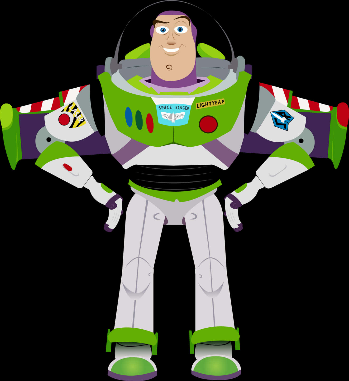 Buzz Lightyear Standing Pose