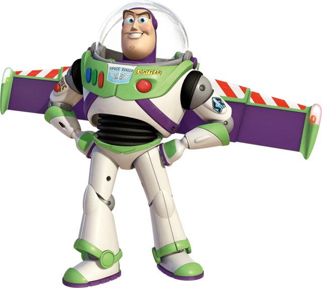 Buzz Lightyear Toy Character Pose