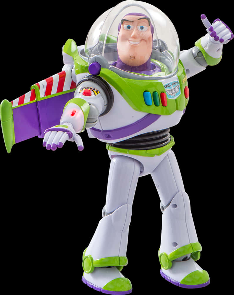 Buzz Lightyear Toy Pose