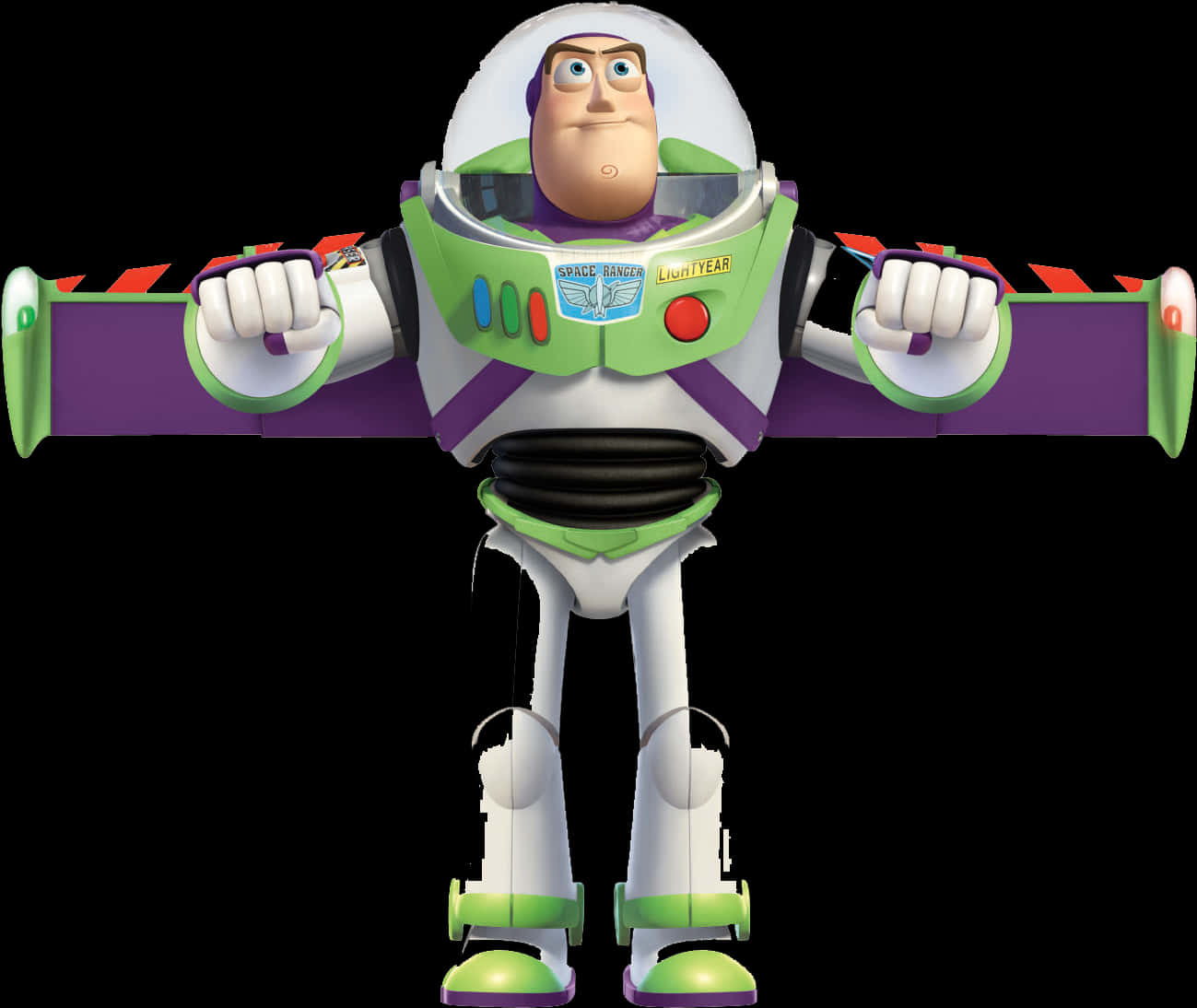 Buzz Lightyear Toy Pose