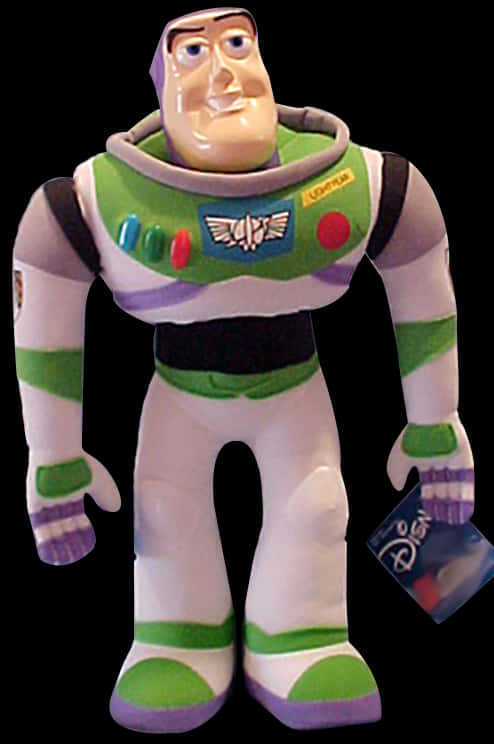 Buzz Lightyear Toy Story Figure PNG with transparent background