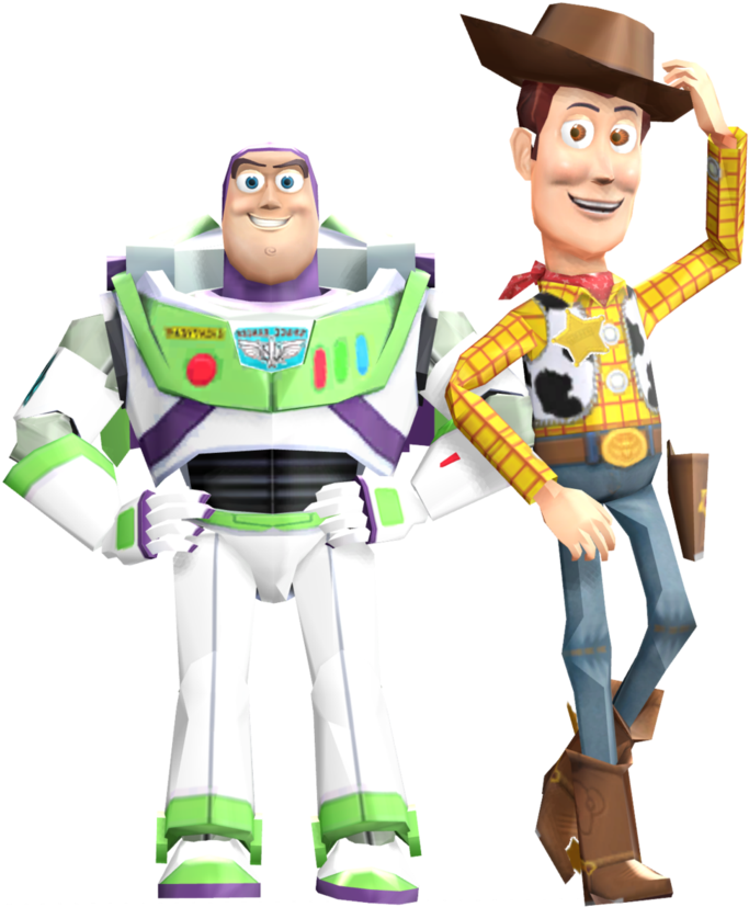 Buzzand Woody Toy Story Characters