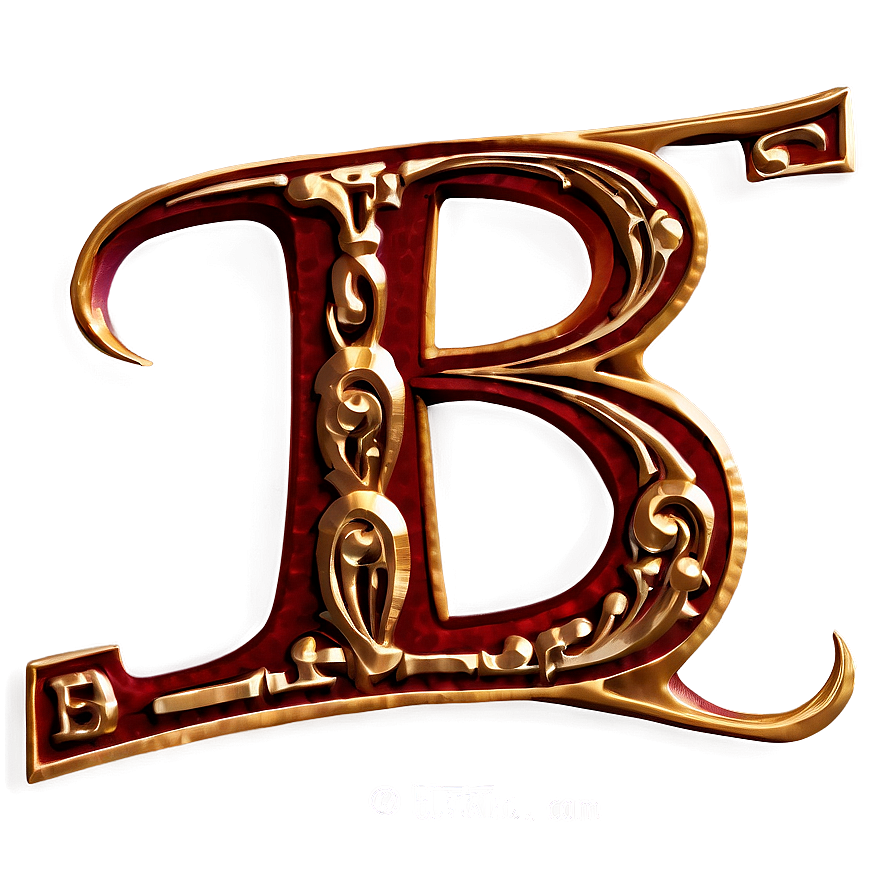 Byzantine Letter B Style Png 36