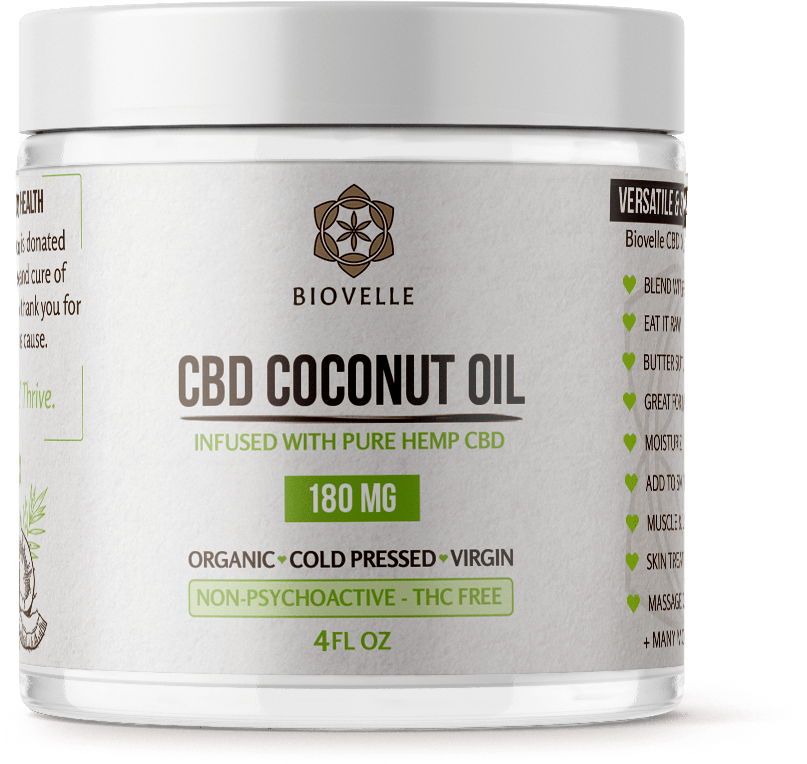 Cbd Coconut Oil, HD Png Download PNG with transparent background