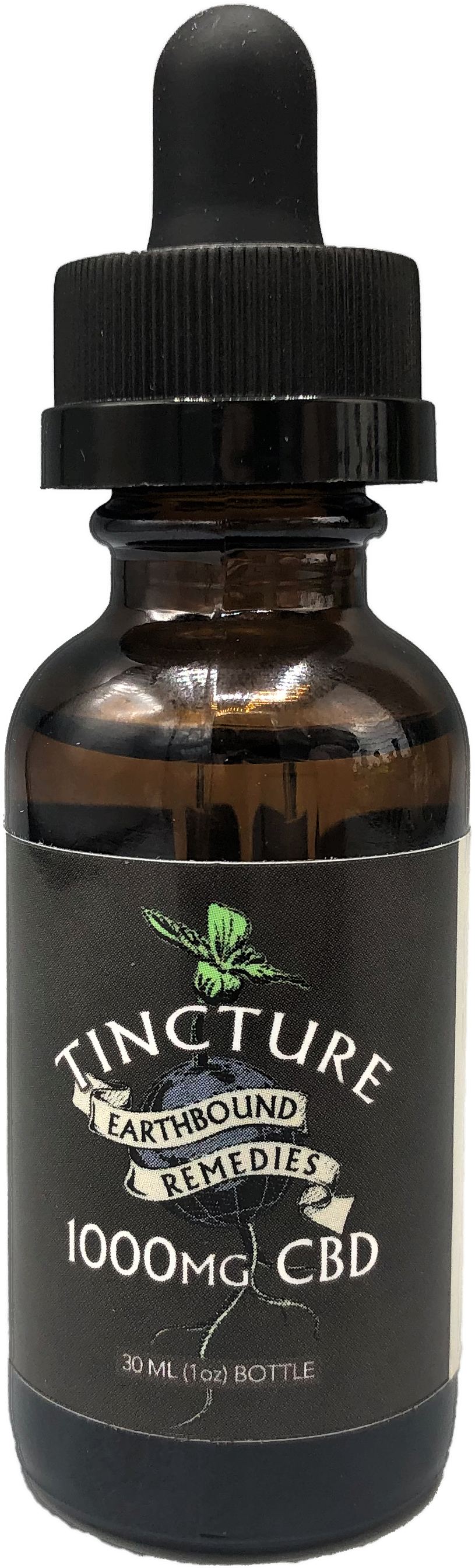 C B D Tincture Bottle1000mg