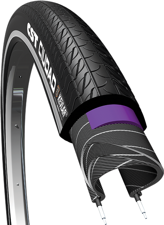 C S T City Bike Tirewith Kevlar Protection