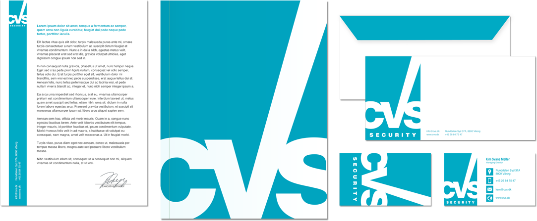 C V S Security Branding Mockup