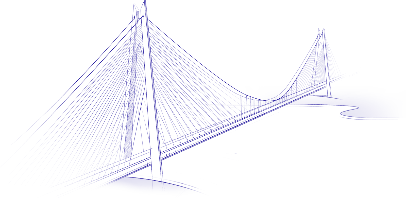 Self-anchored Suspension Bridge, HD Png Download PNG with transparent background