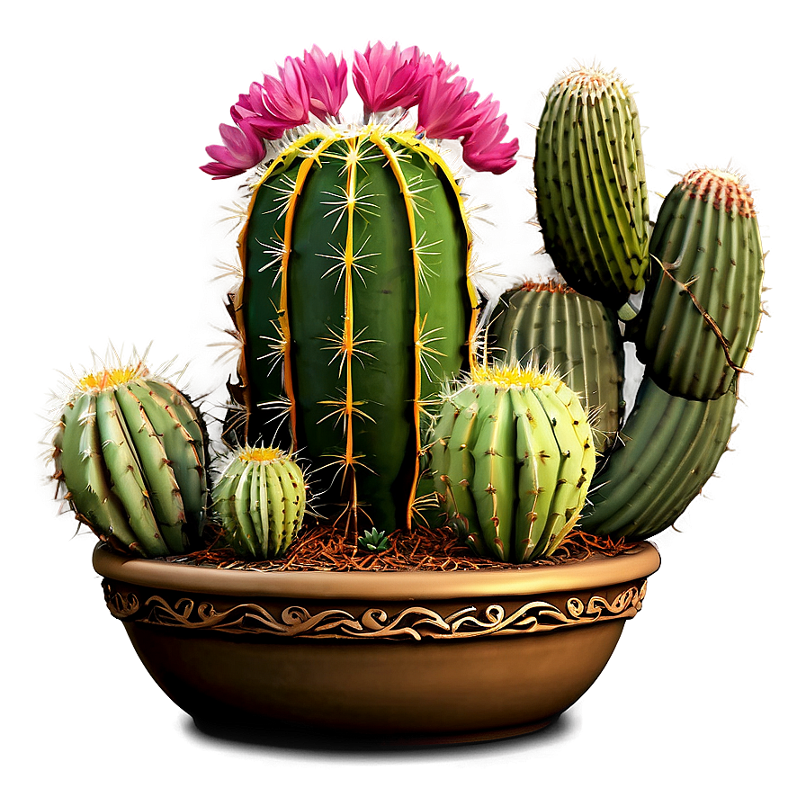 Cactus Arrangement Png Jpi64