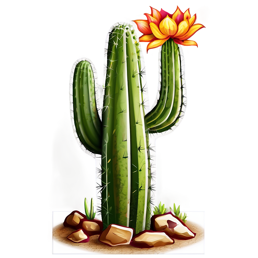 Cactus Background Png 5