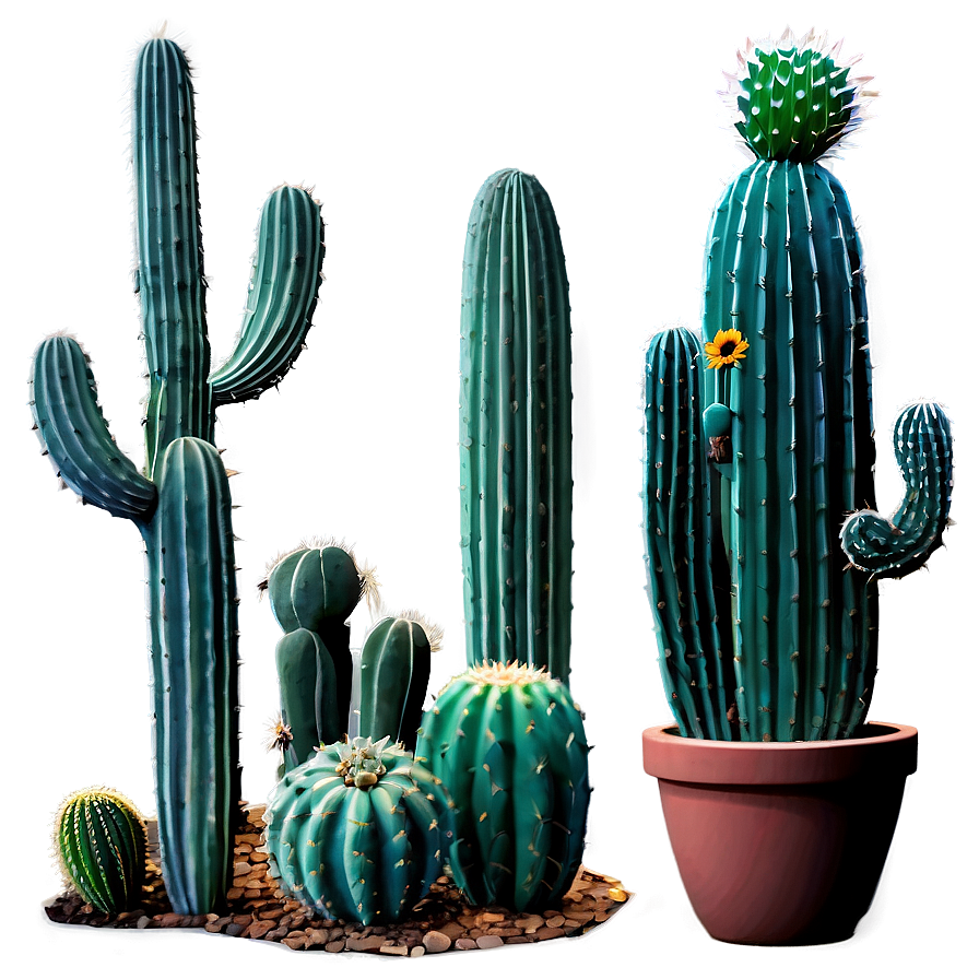 Cactus Collection Png 49