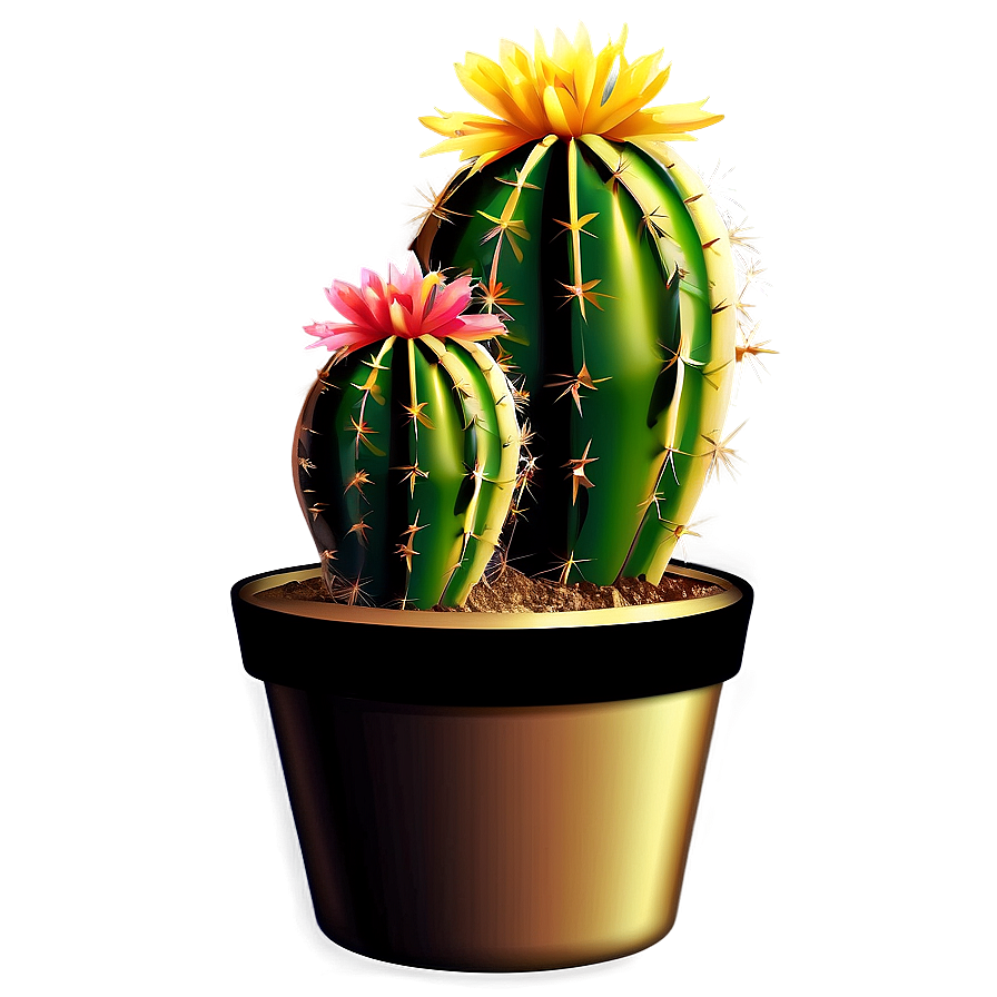 Cactus Decoration Png Vkw10