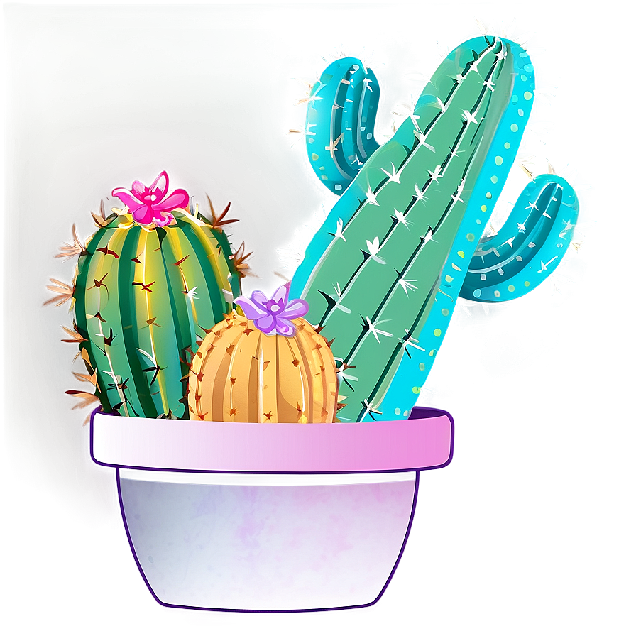 Cactus Design Png Hay95