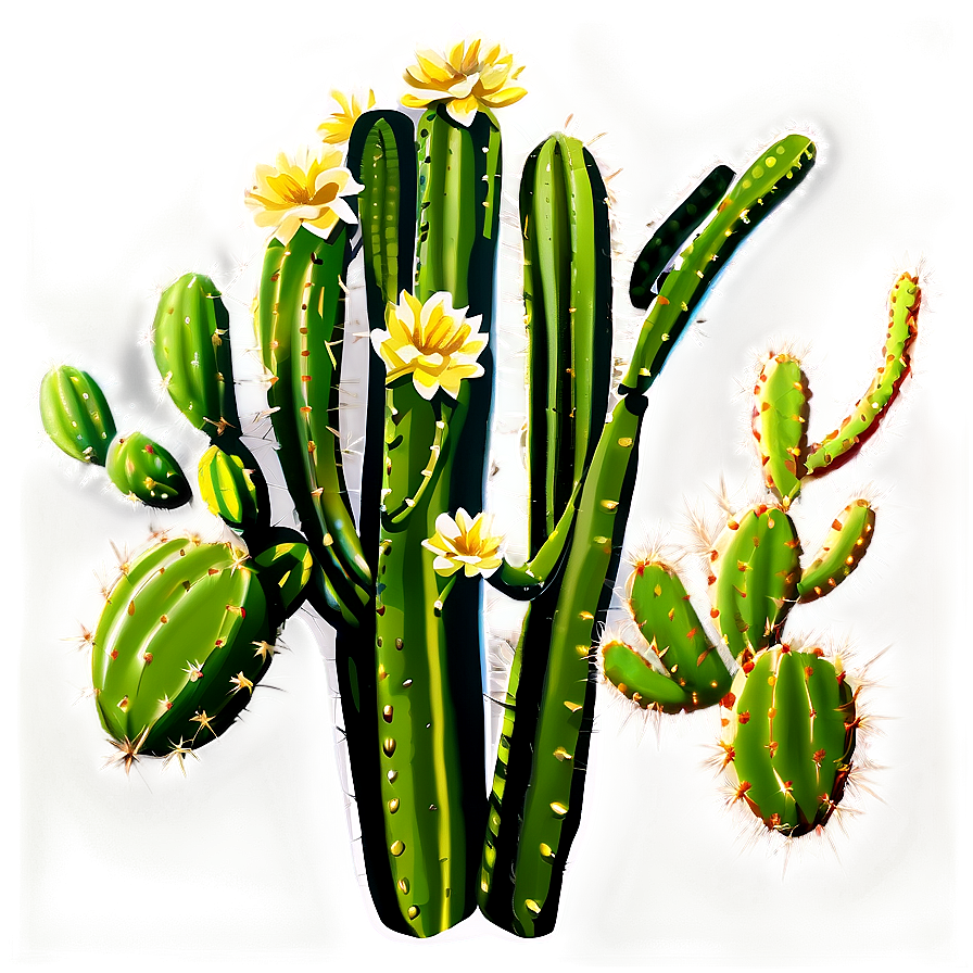 Cactus Sketch Png Tcp