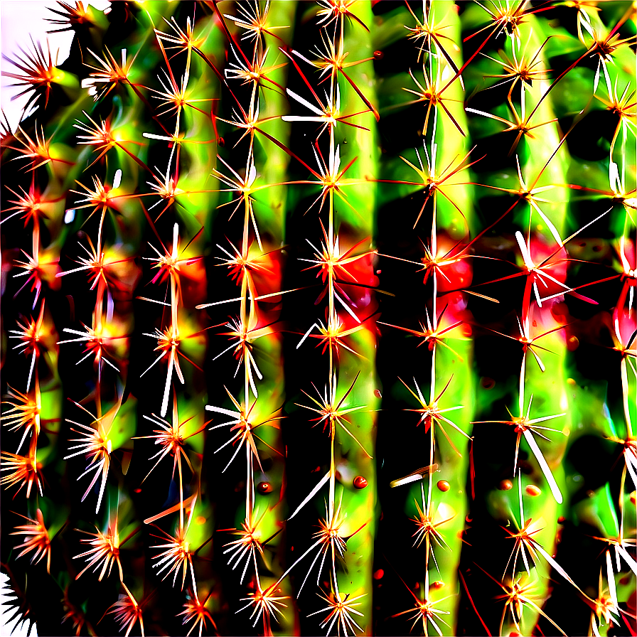 Cactus Spikes Detail Png Wni41