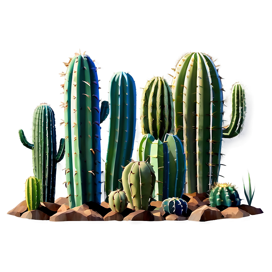 Cactus Variety Png 05042024