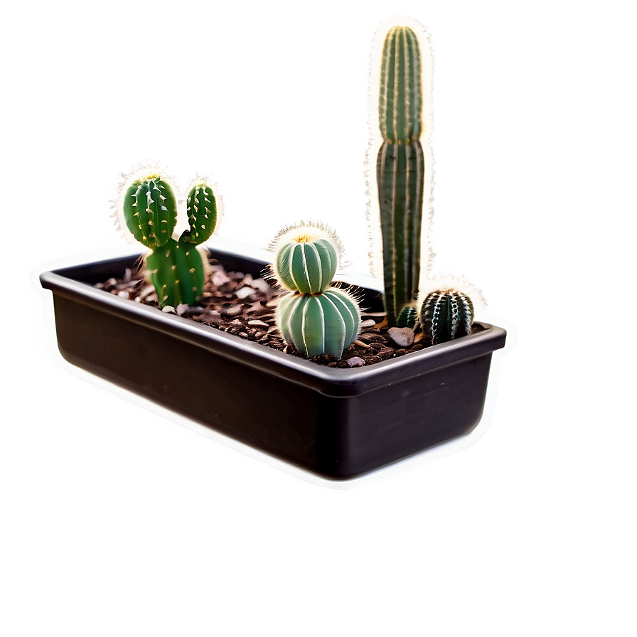 Cactus With Pot Png Ddb21