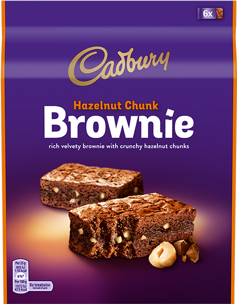 Cadbury Chocolate Chip Brownie, HD Png Download PNG with transparent background