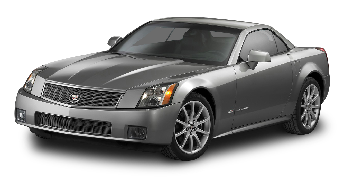 Cadillac X L R V Luxury Roadster PNG with transparent background