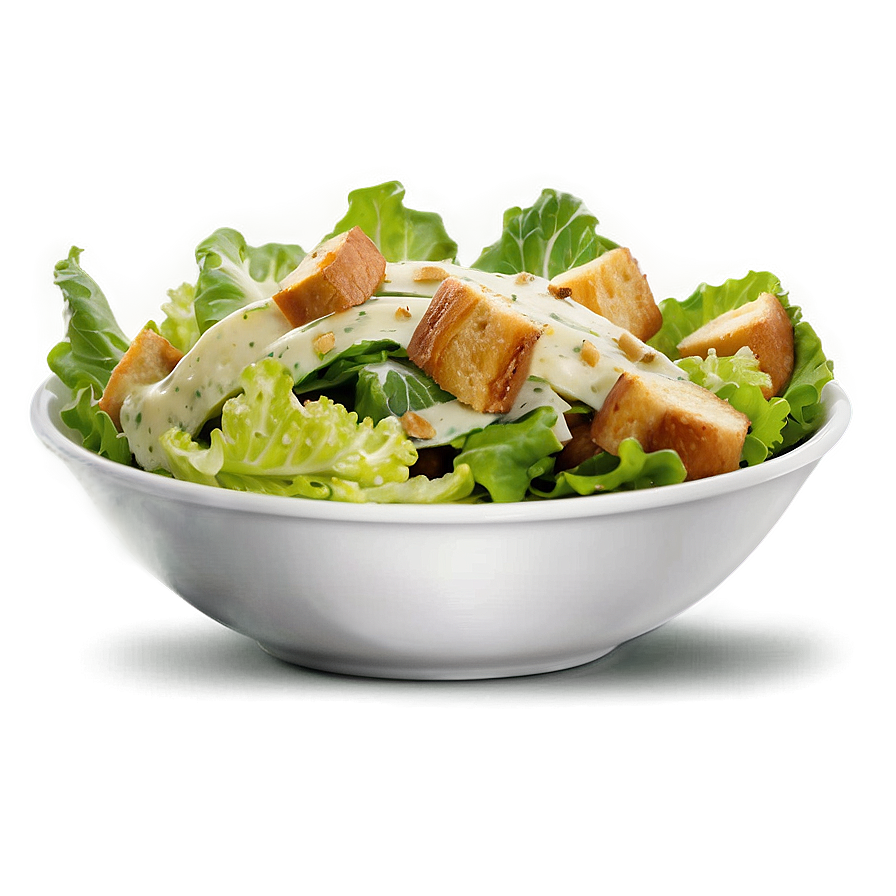 Caesar Salad Bowl PNG hwi PNG image with a transparent background, free high-resolution download