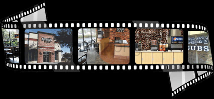 Cafe Scenes Filmstrip