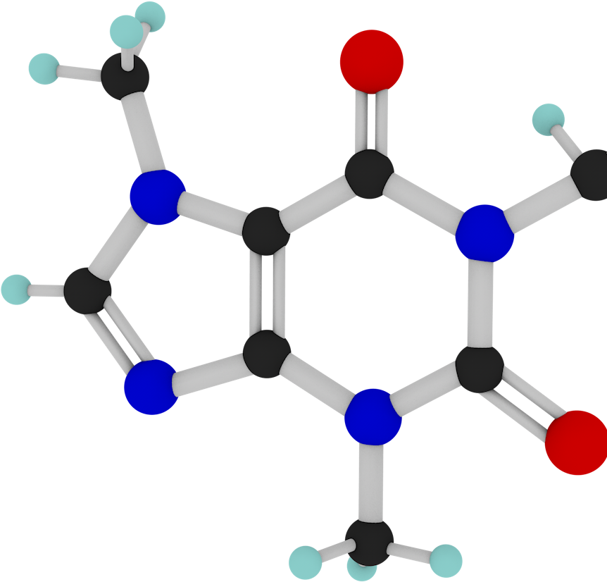 Caffeine Molecule Structure