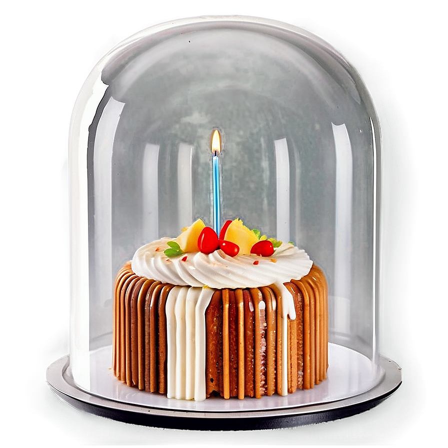 Cake Glass Dome Png Baf37