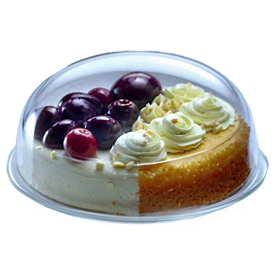 Cake Glass Dome Png Qhv