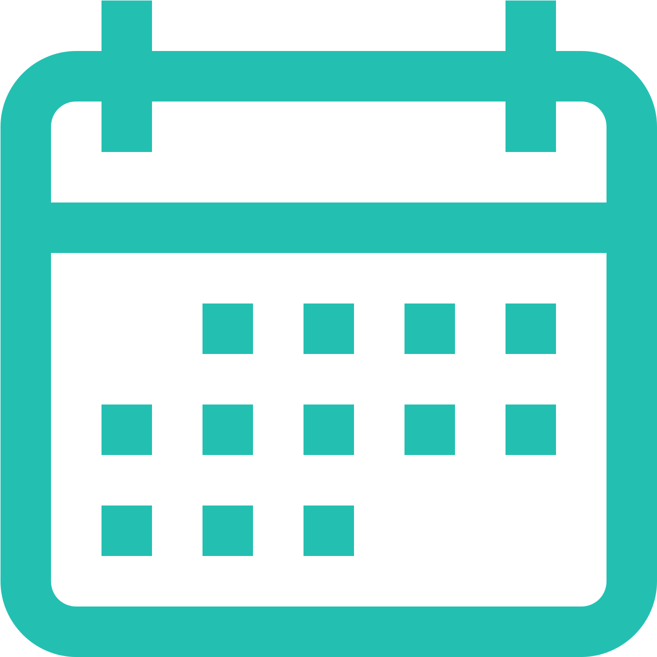 Calendar Icon Graphic