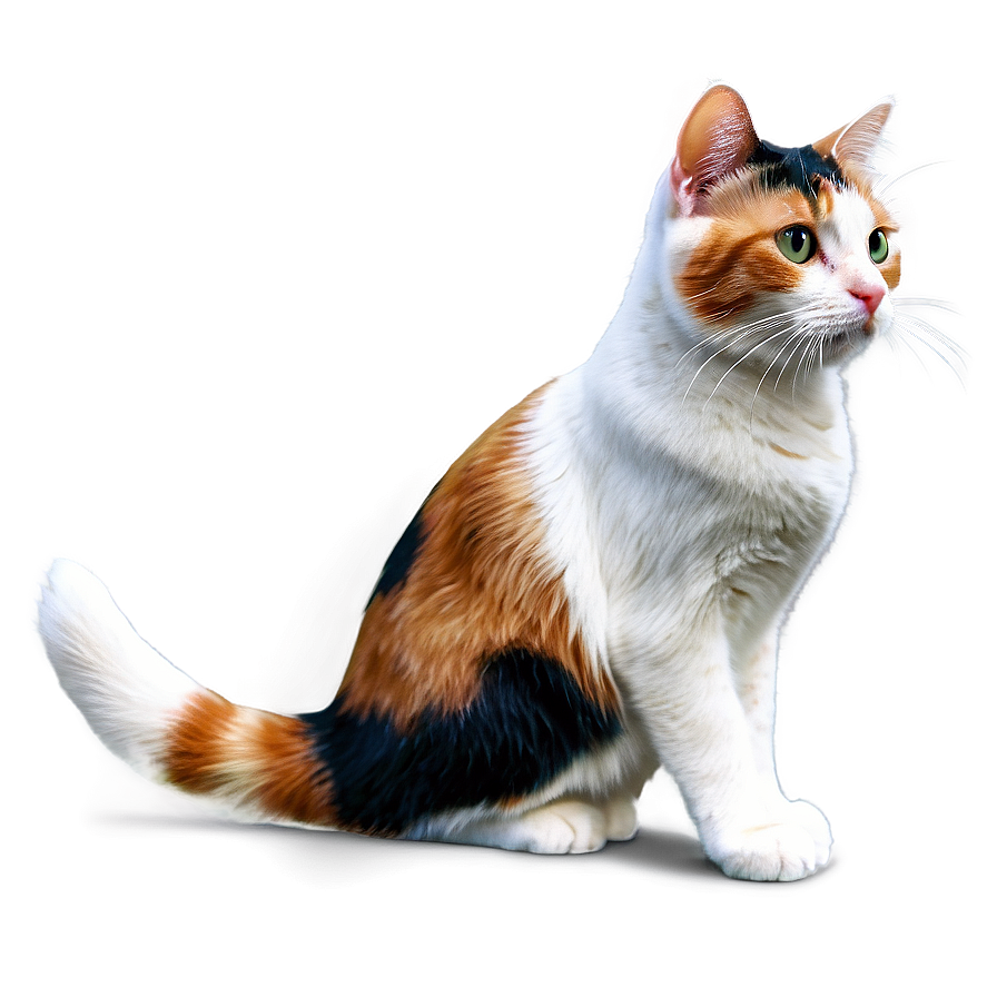 Calico Cat PNG ohp59 PNG image with a transparent background, free high-resolution download