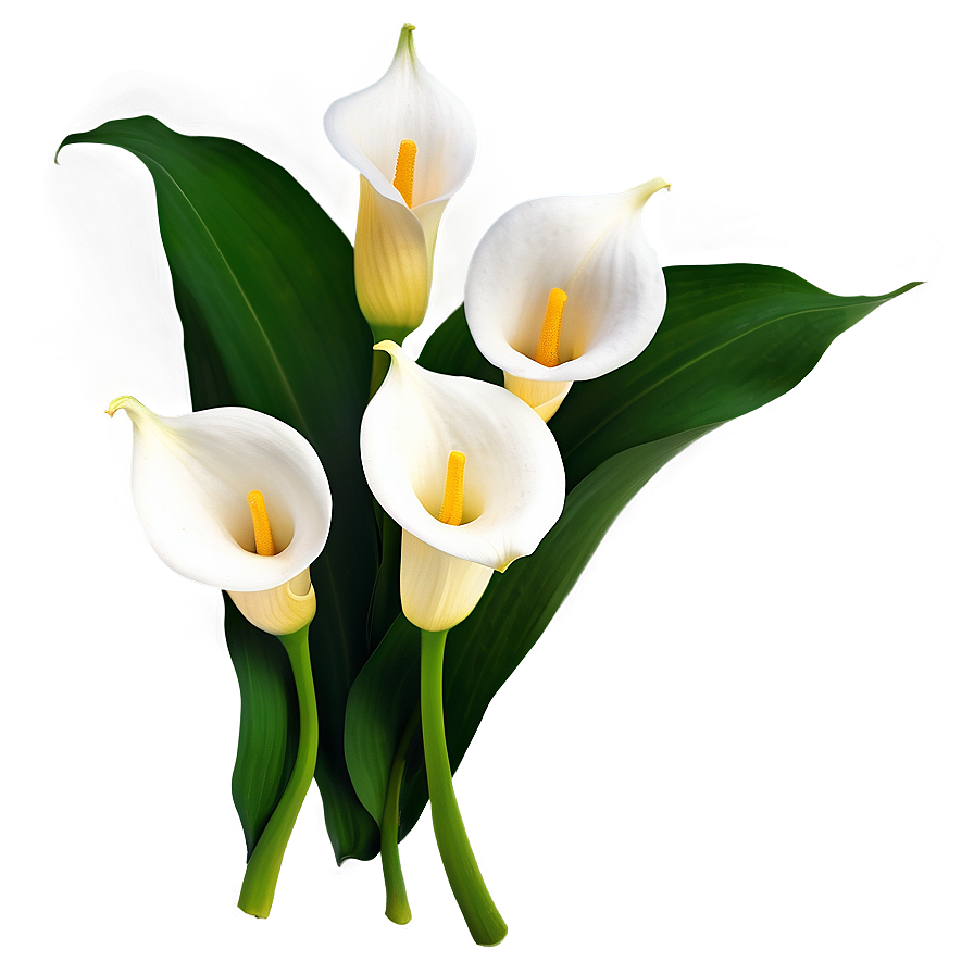 Calla Lily Arrangement Png Jsj