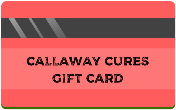Callaway Cures Gift Card Design PNG image with a transparent background, free high-resolution download