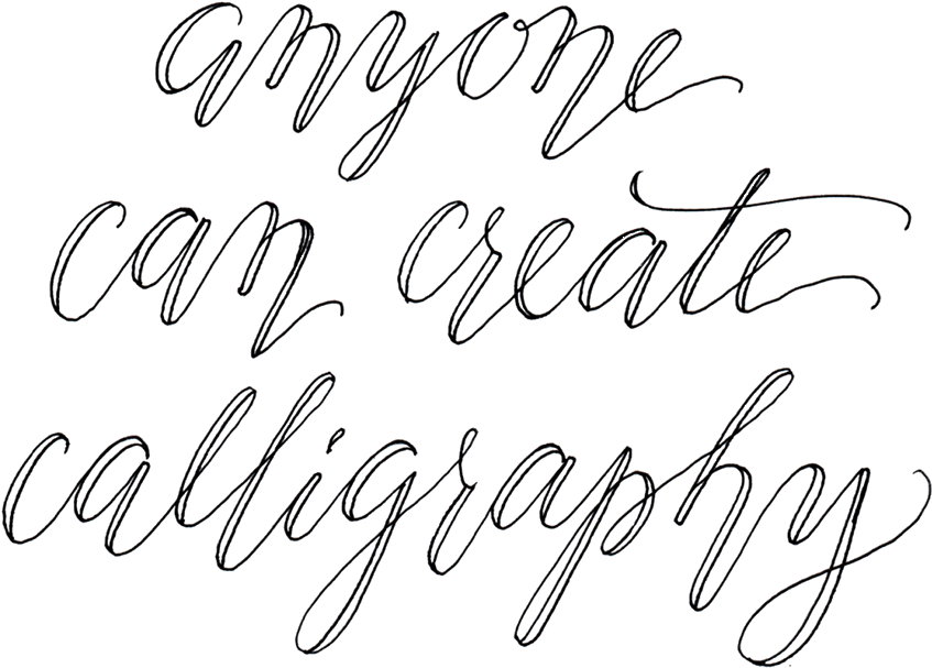 Font Handwriting Tutorial Alphabet - Calligraphy Cursive Handwriting Fonts, HD Png Download PNG with transparent background